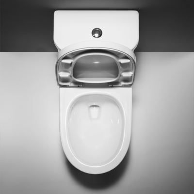 Round Bowl 1.1GPF One Piece Toilets  Siphon Flush 4L