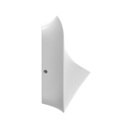 Back Water Inlet Wall Hung Urinal , White Glazed Auto Flush Cistern
