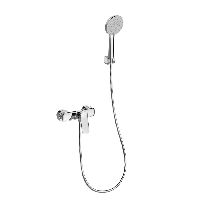 Wall Mounted 1-function Handspray With Shower Hose