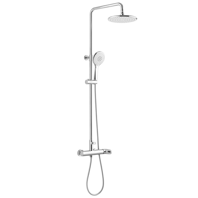 F3M9028SC Hand Shower Mixer Set , 3 Function Shower Set Adjustable Height